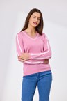 REAGAN MERINO JUMPER - soft pink